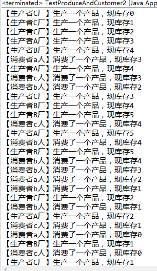 Java队列实现生产者与消费者